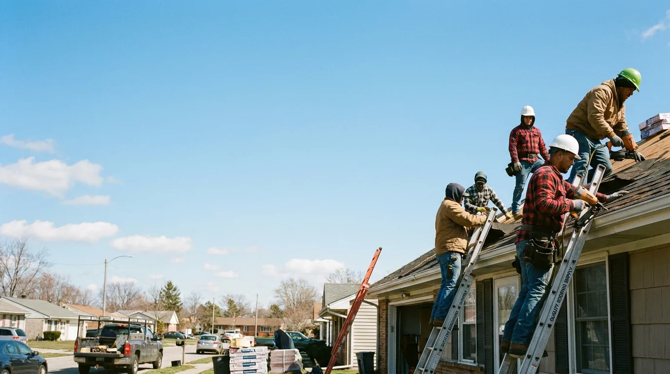 Roofing in Slovan, PA near me
